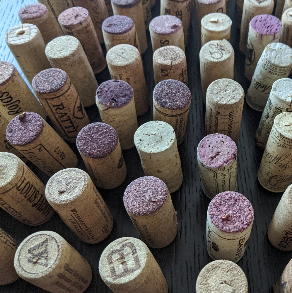 100 wine corks for crafts